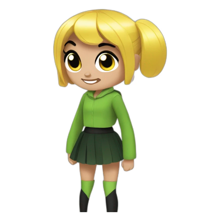 buttercup powerpuff girls sticker