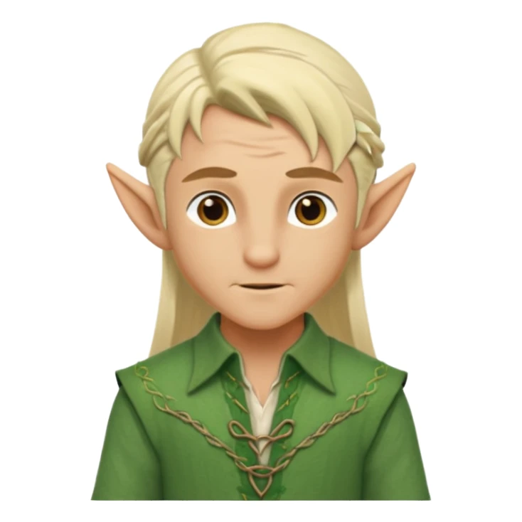 elf male legolas summer цшиу ыгпдфыыуы sticker