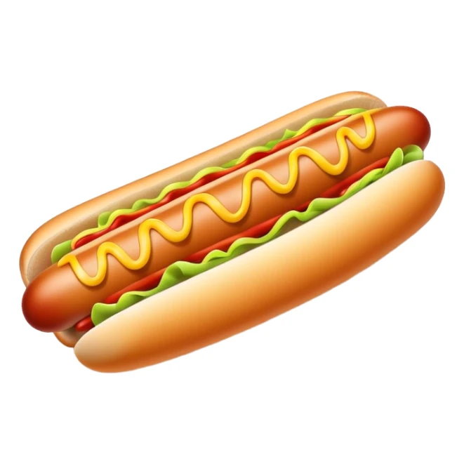Hot dog literally sticker