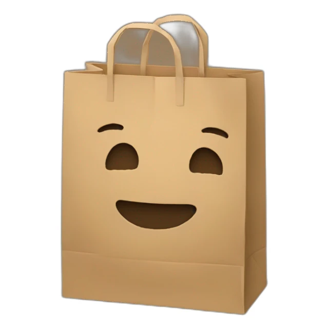 paper bag sticker