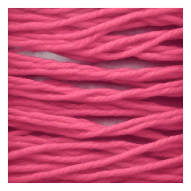 Pink yarn skein emoji form sticker