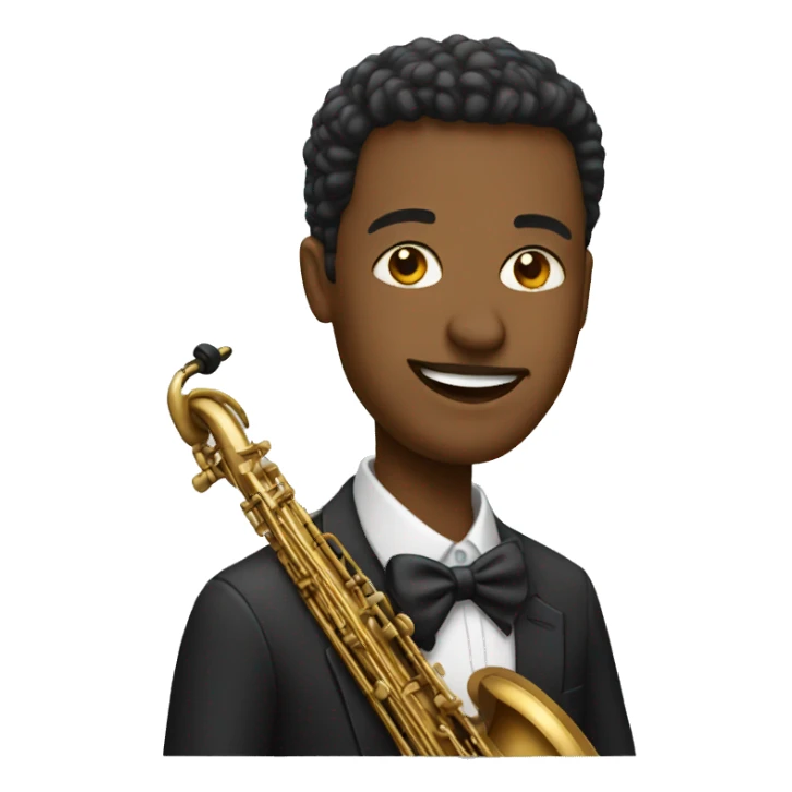 JAZZ MUSICIAN sticker
