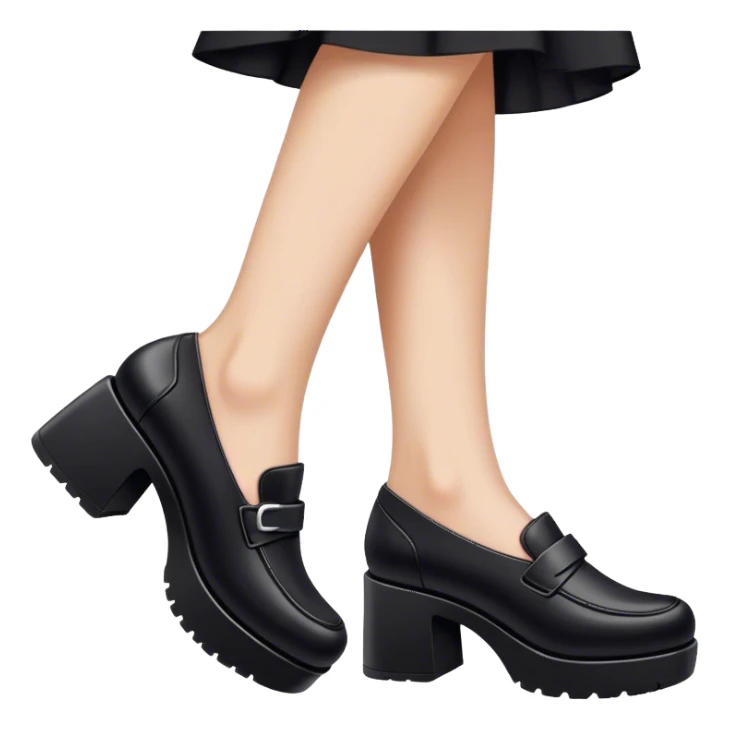 90’s spice girl platform shoes sticker