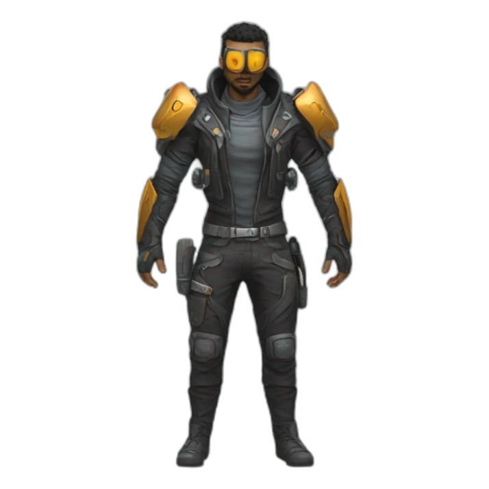 futuristic Technomancer warPants sticker