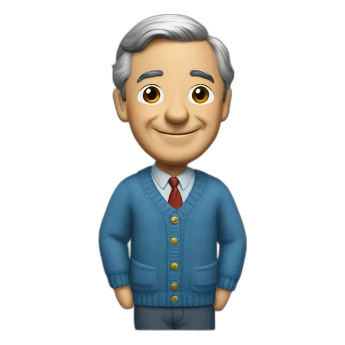 Mister Rogers  sticker