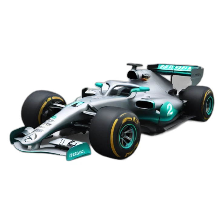 mercedes w11 f1 sticker
