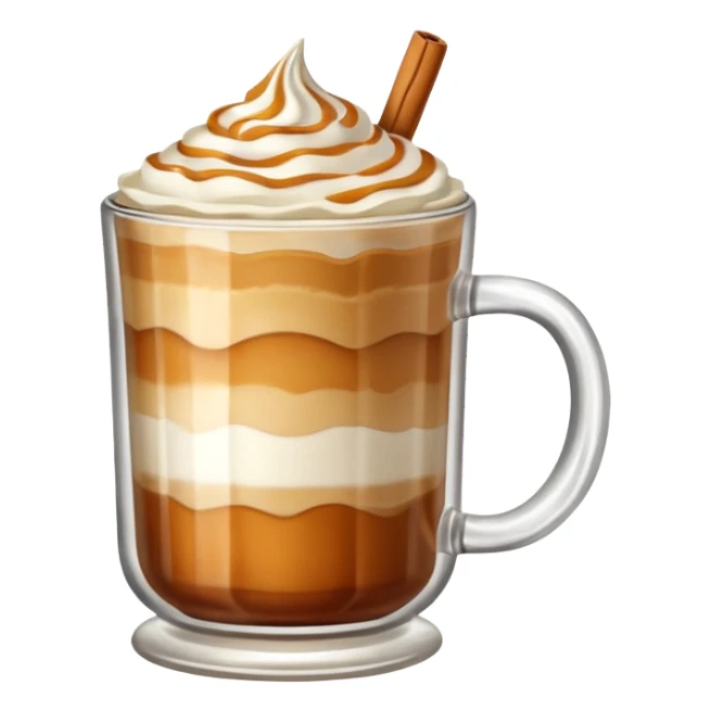 Caramel macchiato sticker