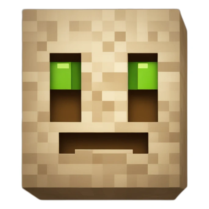 Minecraft logo sticker