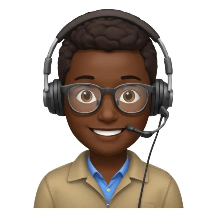 it looks like african developer sticker