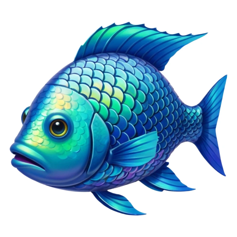 Fish sticker