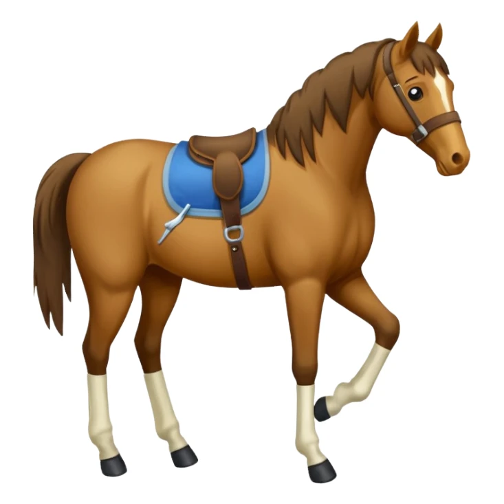 horse injury sticker