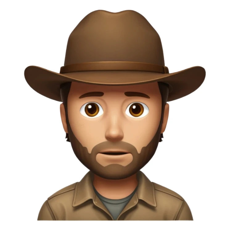 Rick Grimes sticker