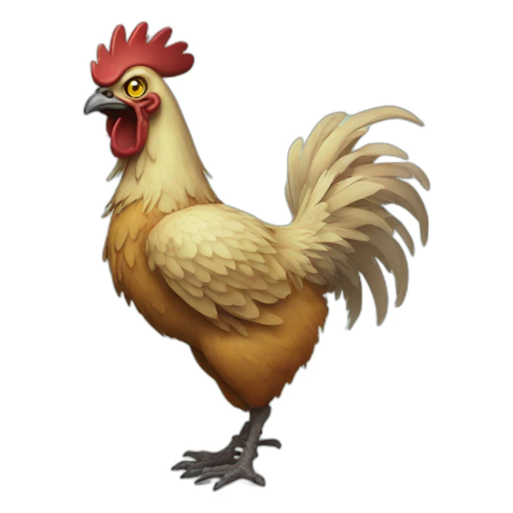 Zombie Chicken sticker