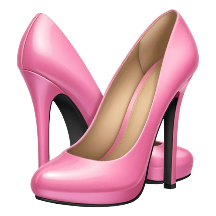Aesthetic pink shoes sticker