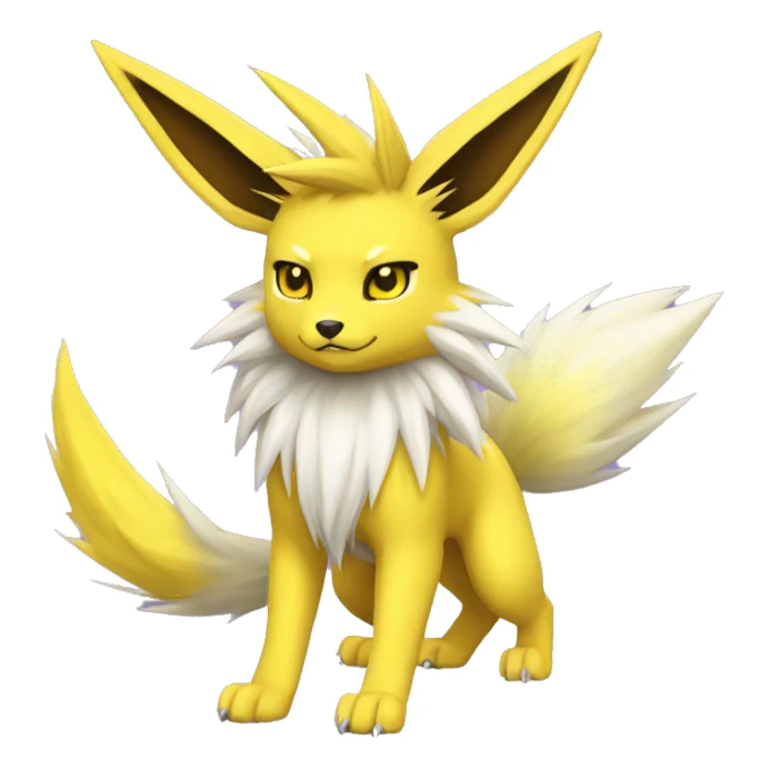 Jolteon-Renamon full body sticker
