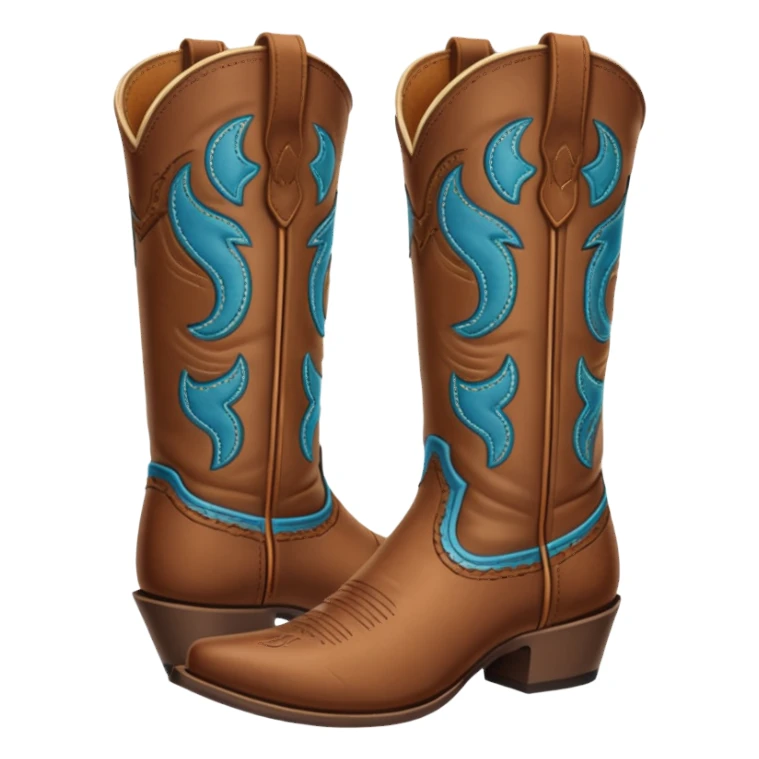 
Cowboy boots sticker