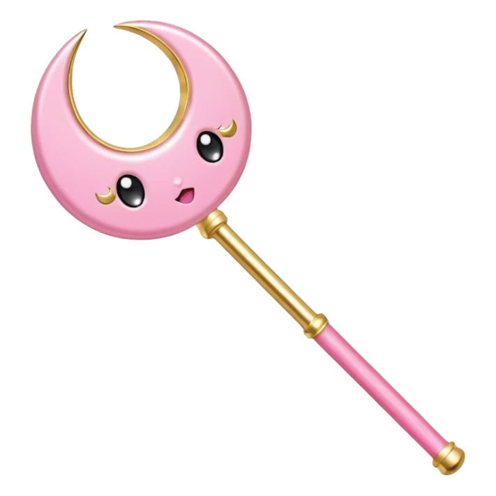 Sailor moon pink moon stick sticker