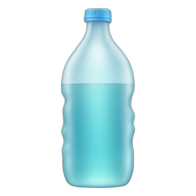 bottle of watter sticker