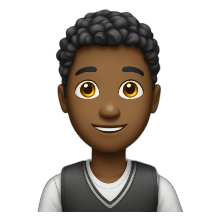 Smart boy of fifth grade sticker