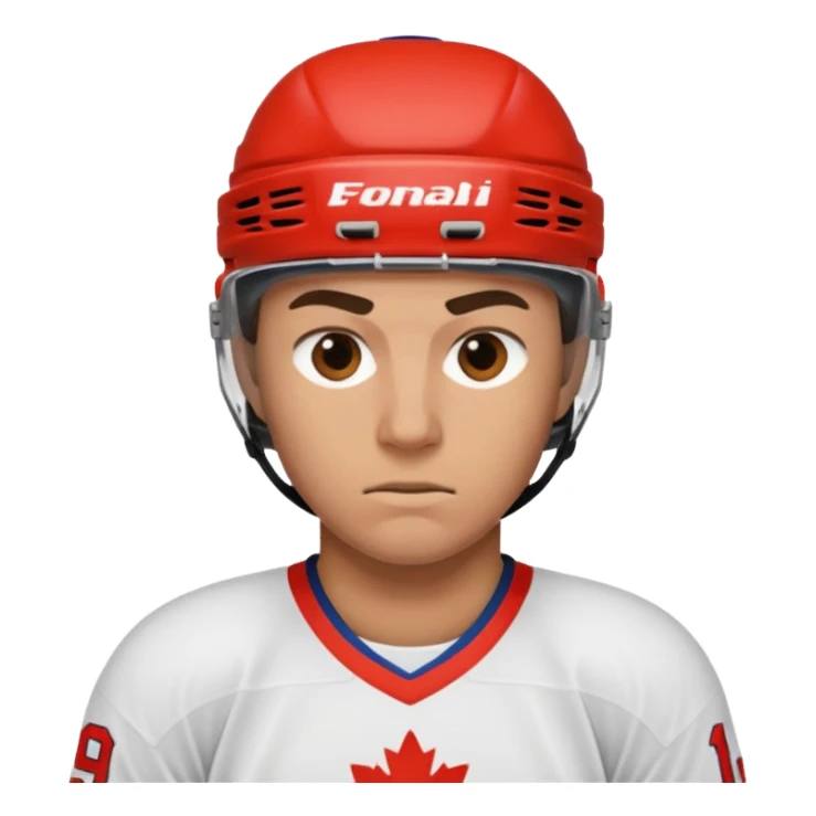 Hockey Player sticker