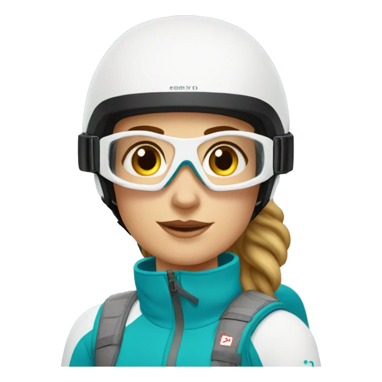 Federica Brignone ski sticker