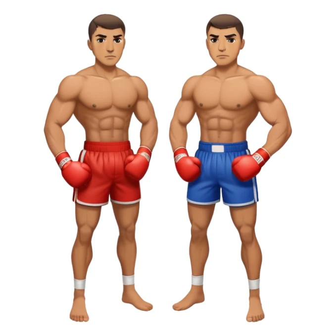 Boxer men short  sticker