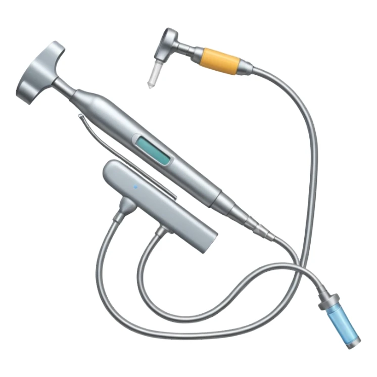 Laryngoscope Mac or Miller in anesthesia  sticker