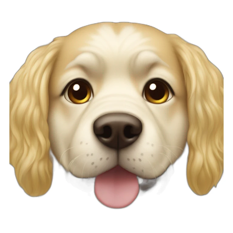 kokomi dog blond sticker