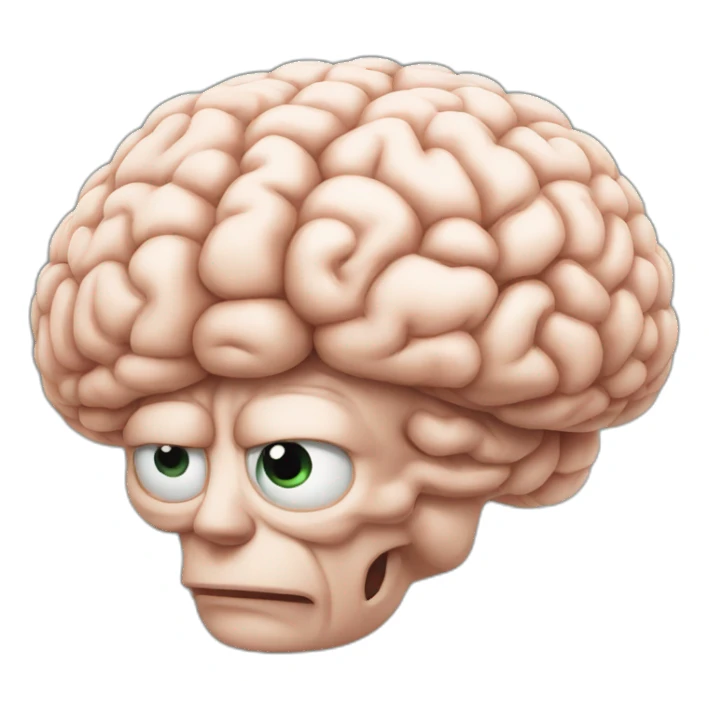 brain fart sticker