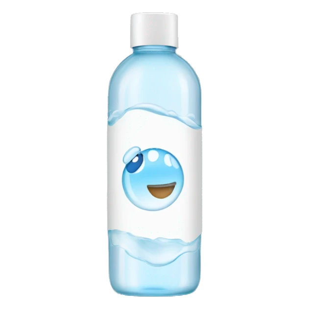 Micellar water sticker