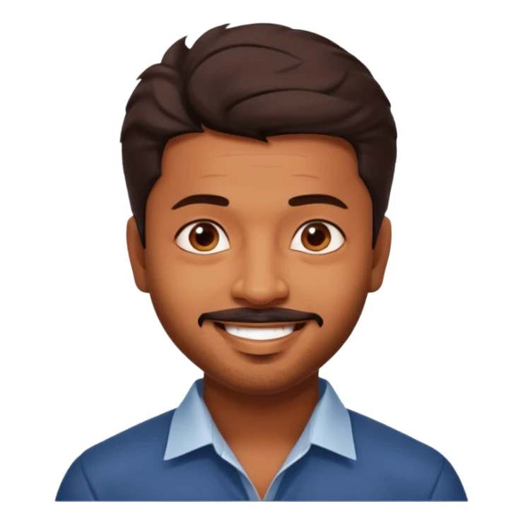 Vijay Thalapathy Tamil actor  sticker