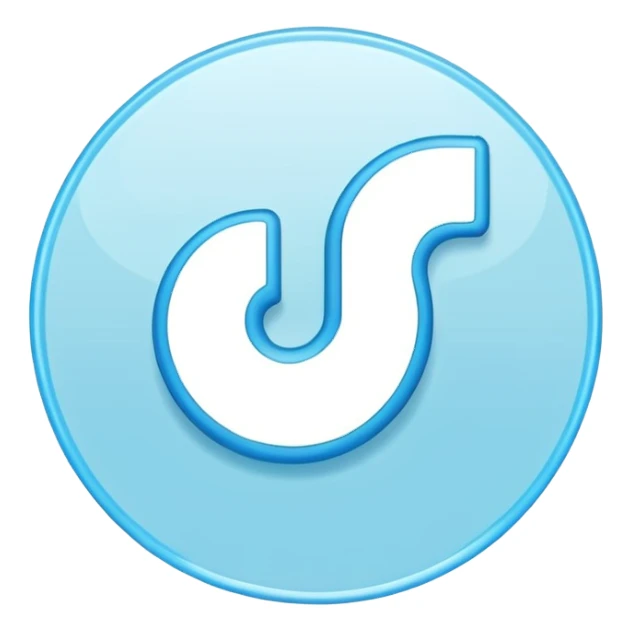 blue verification checkmark, TikTok inspired, slight glow highlight, clean modern sticker