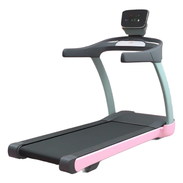 Pastel pink treadmill sticker