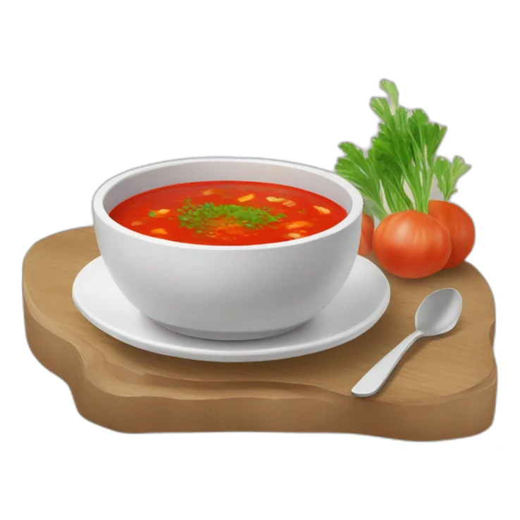 Borsh Ukrainian red soup sticker