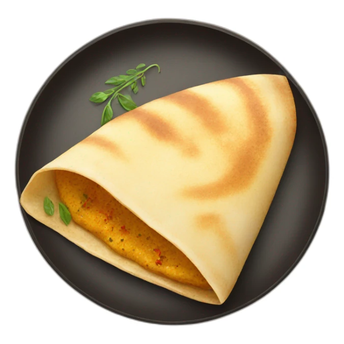 dosa south indian dish sticker