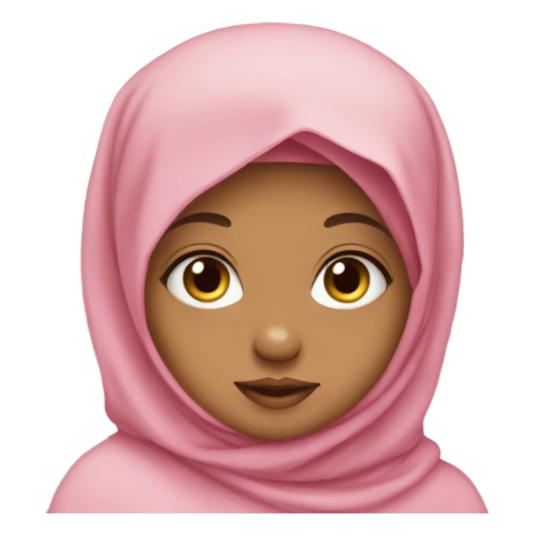baby with hijab sticker