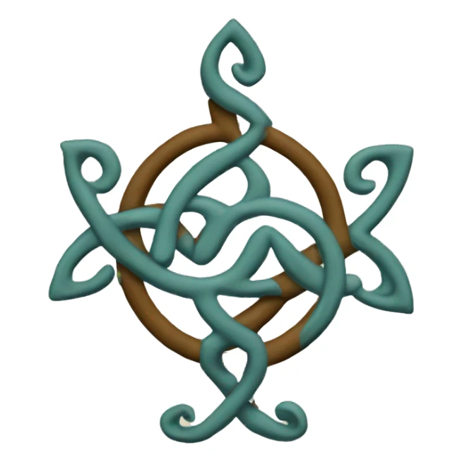 Triskel celta sticker