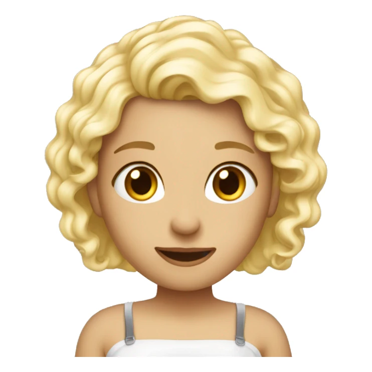 Paar liebe blonde Haare  sticker