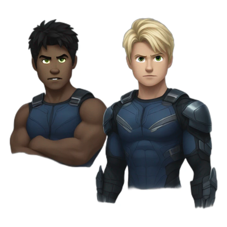 kit connor as hulkling sticker
