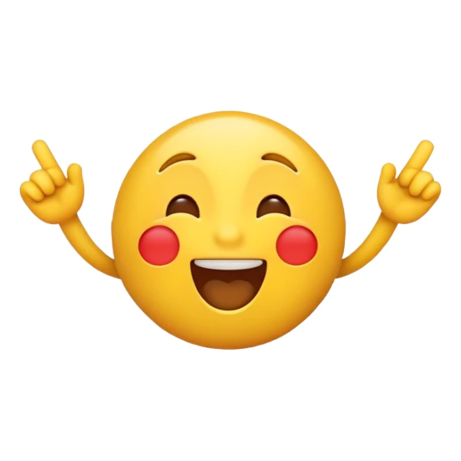 un emoji gritando una cancion sticker