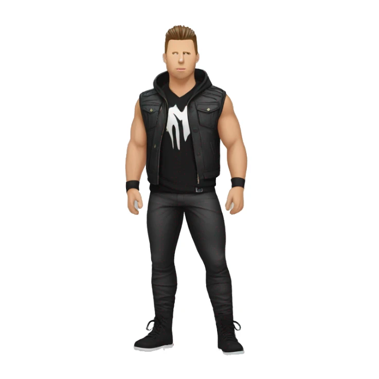 The Miz wwe with this clothes  sticker