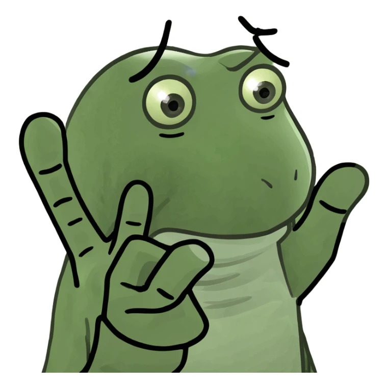 6 fingers on one hand sticker