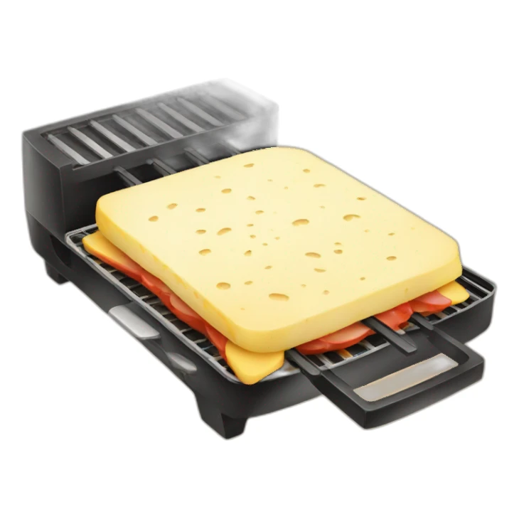 Raclette grill sticker