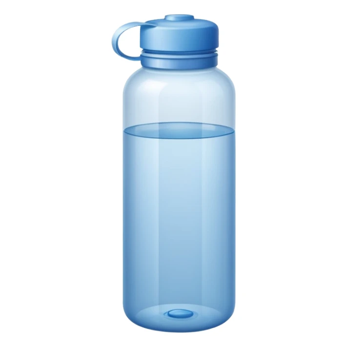 plastic water bottle sticker