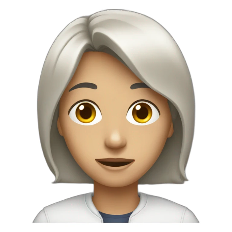 personas escuchando sticker