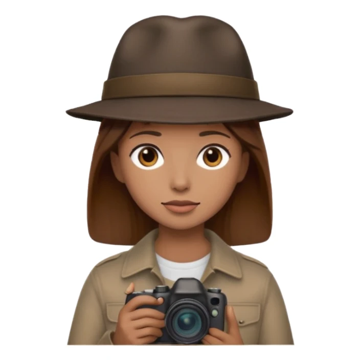 photographer facing away sticker