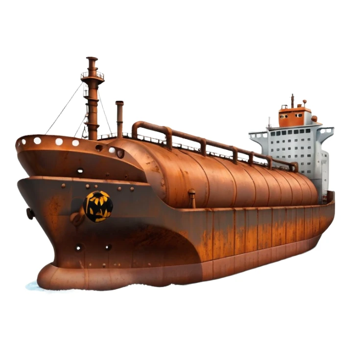 Oil tanker sticker