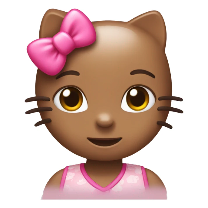 hello kitty in heart sticker