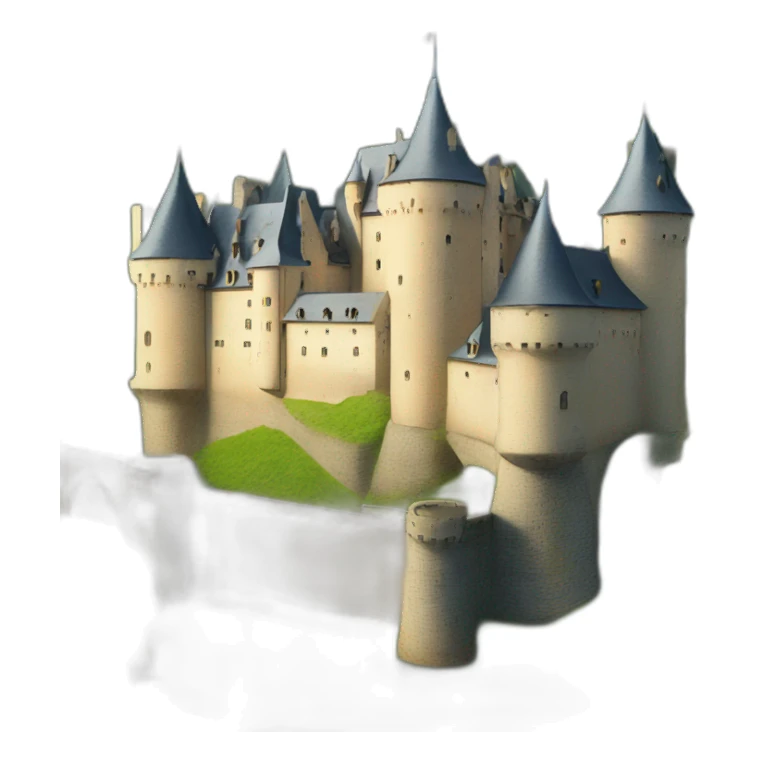 Luxembourg castel sticker