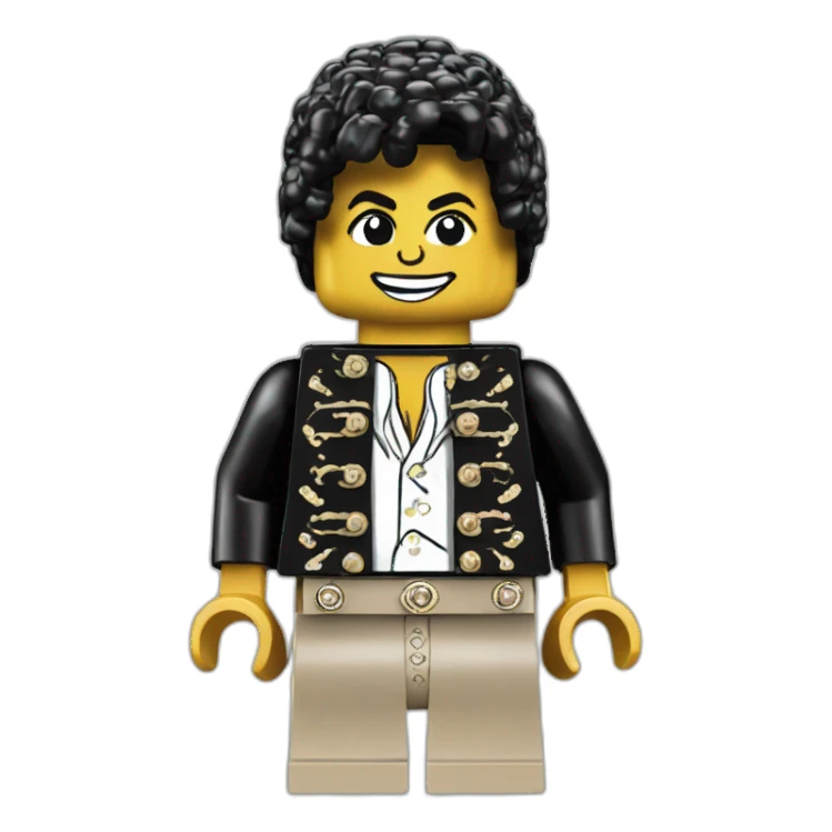 Michael Jackson Lego sticker